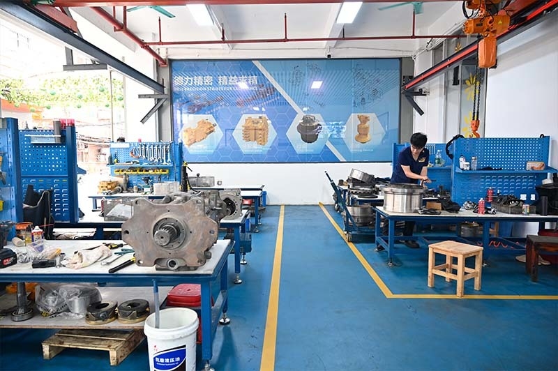 Guangzhou Tieqi Construction Machinery Co., Ltd. üretici üretim hattı