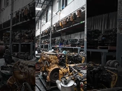 Dayanıklı Çatal Kamyon Isuzu 4JG1 Motoru, Dört Dönümlü Suyla Soğutulmuş Kamyon Motoru Montajı