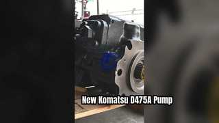 Komatsu D475A-5 D475A-5A Pompa 708-2G-00060 | 7082G00060 Ana Pistonlu Pompa