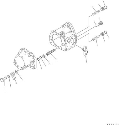 708-1L-00330 708-1L-04110 708-7L-04113 RM7081L00330 For Komatsu D61EX-12A-W D61PX-12A-W bulldozer Hydraulic HSS PUMP