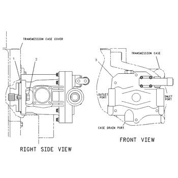 126-0980 CA1260980 For CAT 65C 75C 75D 85C 85D Challenger Hydraulic Main Pump Piston Pump PUMP ASSY PUMP GP-PISTON  Aftermarket High quality Original