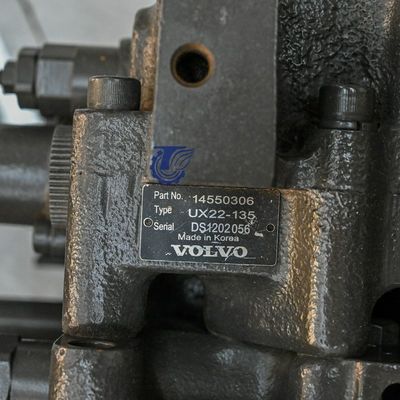 EC135B EC140B Kazı makinesi hidrolik valfi, VOE14550306 Volvo Kazı makinesi yedek parçaları