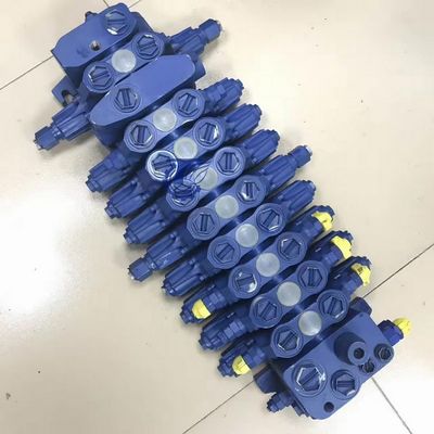 Hidrolik Daewoo Doosan Kazı Makinesi Parçaları Kontrol Valfi DH80 DH80-7