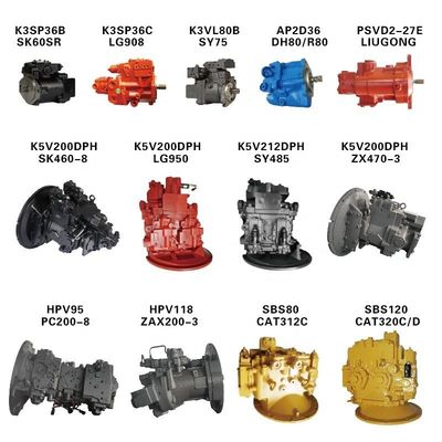 Hd1430 M5x180 Kato Swing Motor, 3040301836 Kato Ekskavator Parçaları