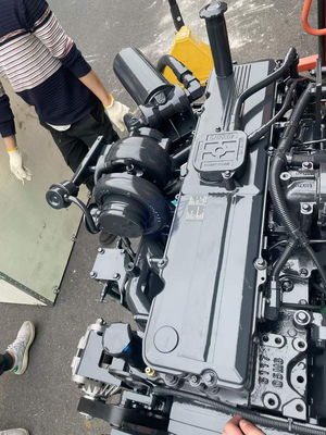 6D114 Pc300-8 SAA6D114E-3 Dizel Elektronik Yakıt Enjeksiyon Motoru İthalatlı EFI Kazı Makinesi