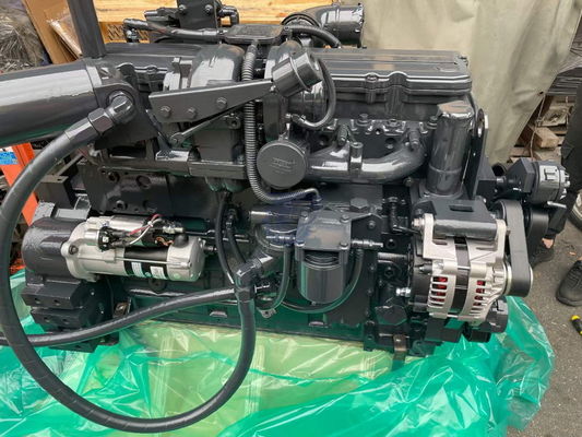 6D114 Pc300-8 SAA6D114E-3 Dizel Elektronik Yakıt Enjeksiyon Motoru İthalatlı EFI Kazı Makinesi