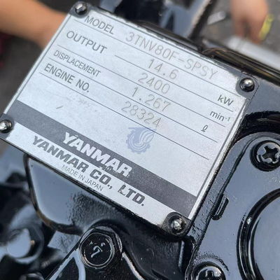 Yanmar 3TNV80 motoru inşaat makineleri, tarım makineleri ve mühendislik makineleri için uygundur