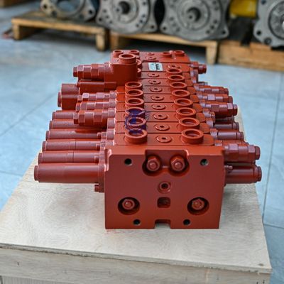 Hitachi EX55 ZAX60 Kobelco SK60 kazıcı için Nachi kontrol valfi DPK-T04-8P-DC-7815F