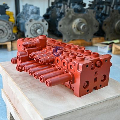 Hitachi EX55 ZAX60 Kobelco SK60 kazıcı için Nachi kontrol valfi DPK-T04-8P-DC-7815F