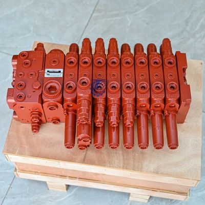 Hitachi EX55 ZAX60 Kobelco SK60 kazıcı için Nachi kontrol valfi DPK-T04-8P-DC-7815F