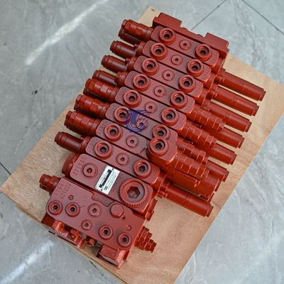 Hitachi EX55 ZAX60 Kobelco SK60 kazıcı için Nachi kontrol valfi DPK-T04-8P-DC-7815F