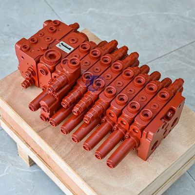 Hitachi EX55 ZAX60 Kobelco SK60 kazıcı için Nachi kontrol valfi DPK-T04-8P-DC-7815F