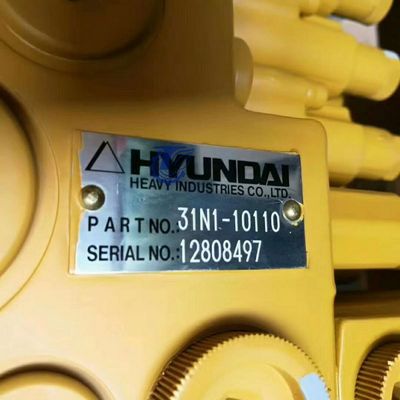 31N1-10110 Hyundai Excavator Dağıtım Valvu için Hidrolik Kontrol Valf Montajı R80-7