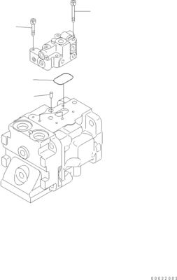 708-1U-00171 708-1U-00150 708-1U-00151 Komatsu için WA380-6 WA430-6 Hidrolik Pompa Direksiyon Pompası