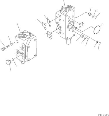 708-45-10204 708-4L-00910 708-45-11204 Komatsu WA700-3 WA800-3 Hidrolik Pompa ANAHTARı POMPASI Orijinal Yüksek kalite