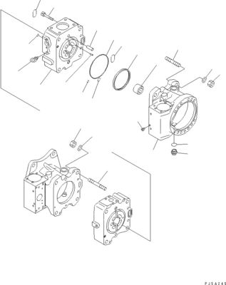 708-4L-00910 708-45-10204 708-4L-00911 Komatsu için WA800-3 WA900-3 Hidrolik SÖZLEŞİM PUMPASI Ana pompa Yüksek kaliteli