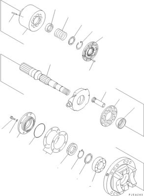708-4L-00910 708-45-10204 708-4L-00911 Komatsu için WA800-3 WA900-3 Hidrolik SÖZLEŞİM PUMPASI Ana pompa Yüksek kaliteli