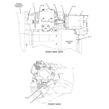 9T8346 9T-8346 0R8503 CAT Track D8N D8R D8R II PUMPA GP-PISTON hidrolik ana pompa Ardındaki pazar Yüksek kaliteli