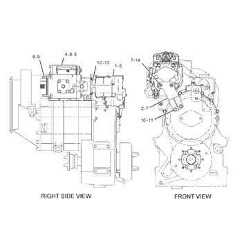 292-8767 10R7401 CA2928767 CAT LOADER 950H 962H IT62H PUMP GP-PISTON hidrolik ana pompa Ardındaki pazar Yüksek kalite