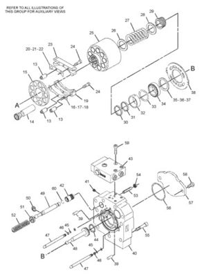 299-5790 20R3400 CAT Track için D7R II D7R XR HPR135 PUMPA GP-PISTON IMPLEMENT STEERING hidrolik ana pompa Ardındaki pazar