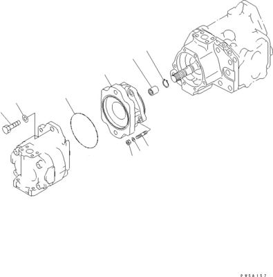 708-1L-00300 R7081L00300 708-1L-01310 708-1L-04010 Komatsu buldozer D275AX-5 Hidrolik ÇALIŞMA EKİPMANLARI POMPASI Orijinal