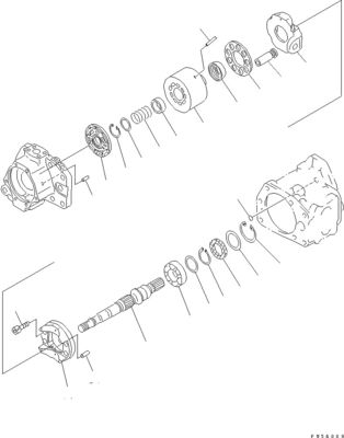 708-1L-00340 708-1L-01340 708-1L-04010 Komatsu buldozer için D275A-5D Hidrolik İŞ EKİPMANLARI POMPASI Orijinal ANA POMPA
