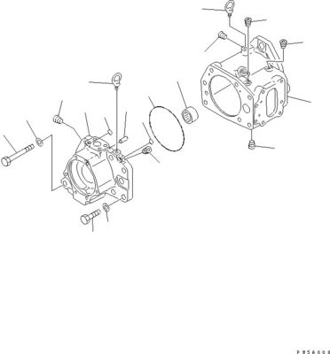 708-1L-00370 708-1L-01310 Komatsu için D275AX-5EO Buldozer Hidrolik Pompa Piston Pompa Orijinal Çalışma Ekipmanı Pompa