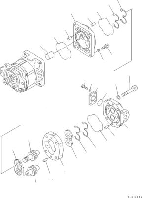 705-52-30920 705-14-34540 Komatsu Buldozer için D275A-5D D275AX-5 D275A-5R Hidrolik Pompa Piston pompası Son Piyasa