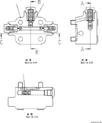 417-18-31201 417-18-31202 417-18-31203 Komatsu Tekerlek Yükleyici WA200-5 WA200PT-5 Hidrolik Motor HST Pompası için