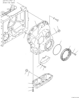 134-27-00112 134-27-00111 134-27-00110 Komatsu Buldozer için Excavator Final Drive D61EX-12 D61E-12