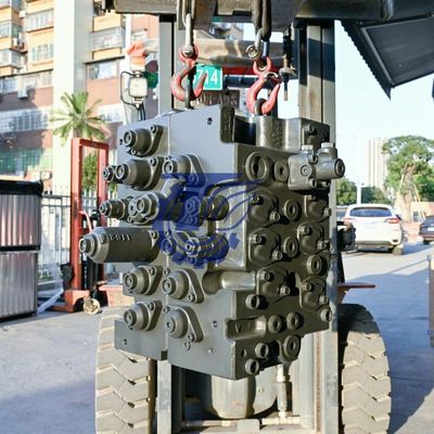 SANY XCMG kazıcıları için REBUILT hidrolik kontrol valfi KAWASAKI KMX15RB/B45050A yedek piyasaya uyar