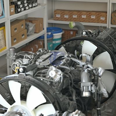 Yeni orijinal ISUZU 4JJ1 motor montajı Hitachi SANY Sumitomo kazıcı parçaları için dizel motor