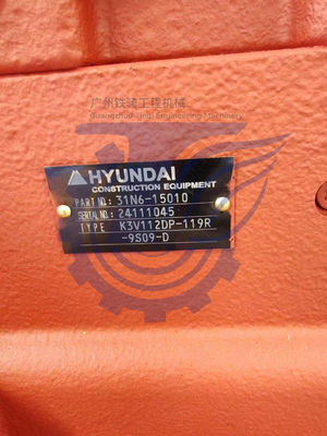 31N6-15010 Hyundai R200-W7 tekerlekli kazıcı parçaları için KAWASAKI K3V112DP-119R-9S09-D Hidrolik pompa ana pompa yedek pazar orijinal
