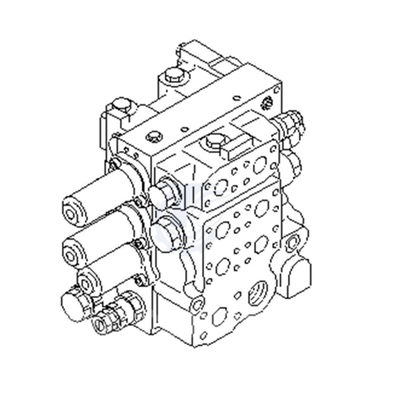 723-63-12101 723-63-12100 723-63-11104 Komatsu D65E D65E-12 D85E D85ESS için Hidrolik Ana Kontrol Valfı Kazıcı Tekerlekli Yükleyici Parçaları Son Piyasa Orijinal