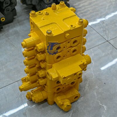 723-57-11801 723-57-11800 Hydraulic Main Control Valve for Komatsu PC130-7 Excavator Heavy-Duty Hydraulic Distribution Valve with Precise Flow Regulation 