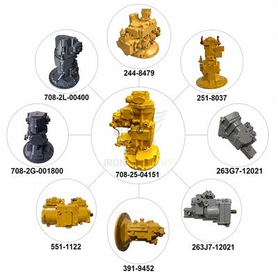 708-25-04151 708-25-04112 Hydraulic Main Pump For PC200-5 Precision Hydraulic Pump Assembly IRON CAVALRY